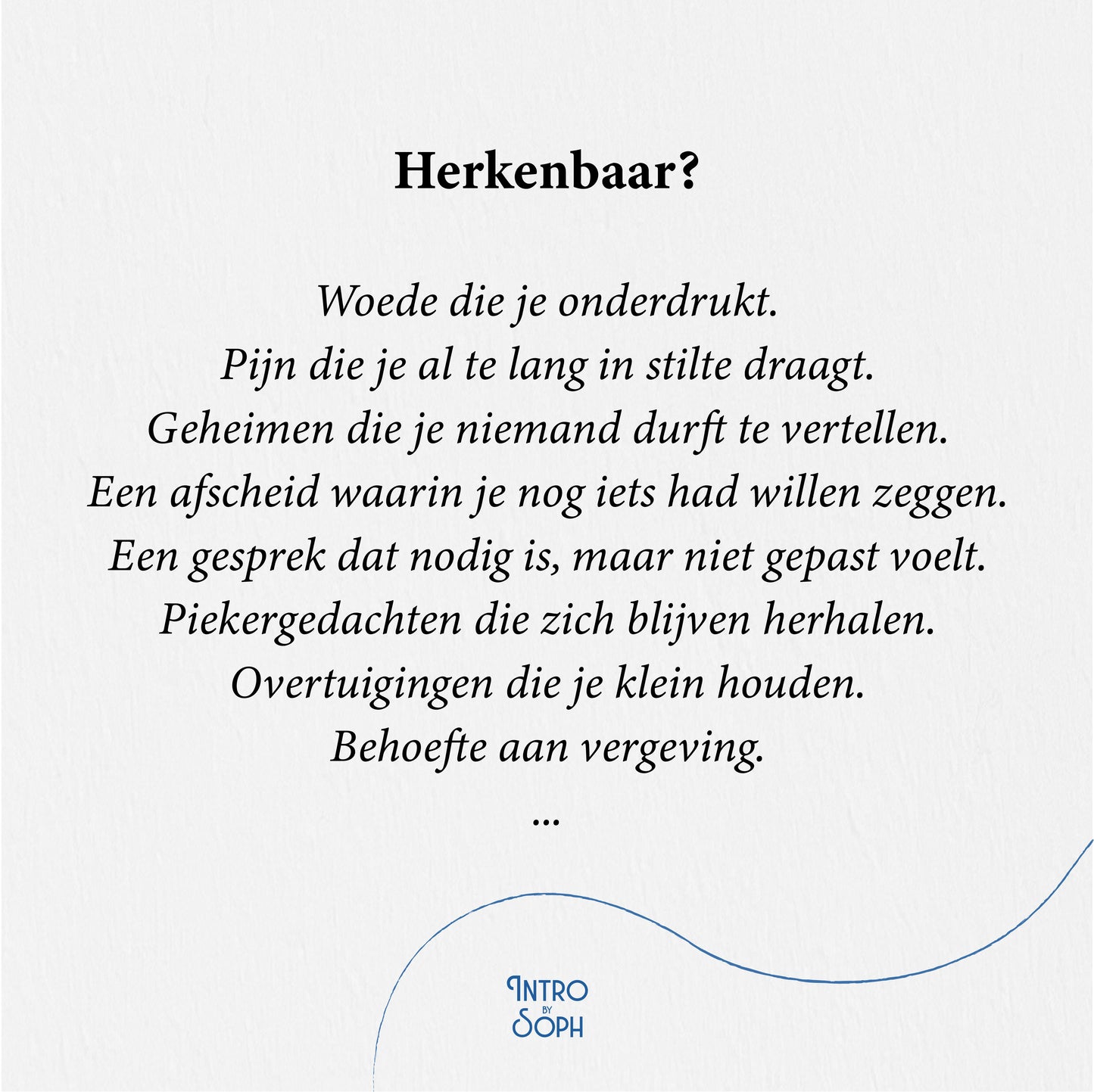 Energetische brief & Symbolisch teken